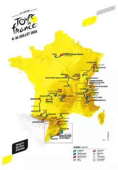 Carte TDF 2026 