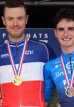 Podium Championnats de France du CLM