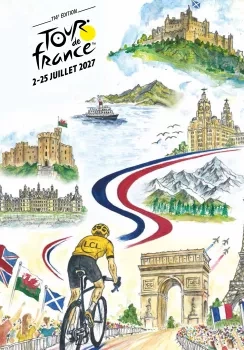 TOUR DE FRANCE 2027 - LE VISUEL
