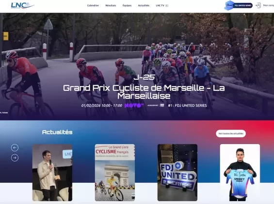 Nouveau site internet de la LNC